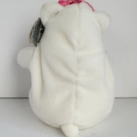 Set of 2 Vintage Plush Coca Cola Polar Bears with Tags 5" tall - Picture 3 of 6